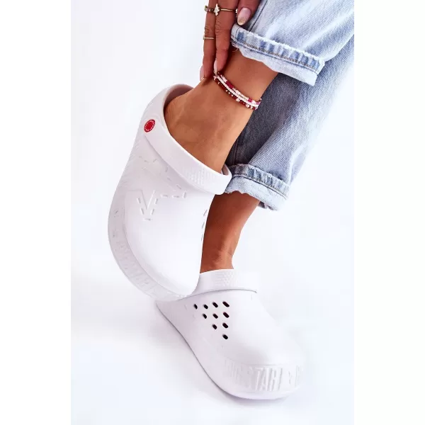  Damen-Slipper BIG STAR II275003 WEISS Big Star Shoes 