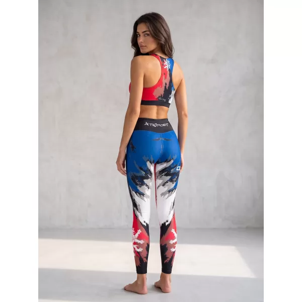  Frauenfunktional Sport Bra Premium ALTISPORT VOJ/ALW036POD01 SMUDGES 