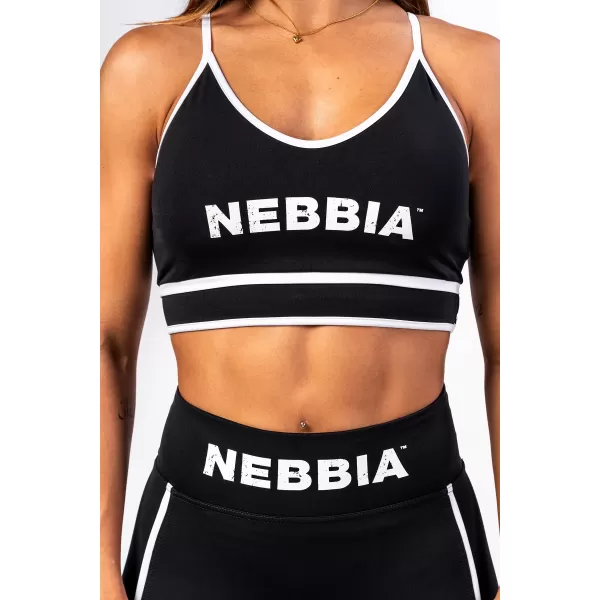  Sport-BH mit mittlerem Halt MY RULES 608 BLACK Nebbia 